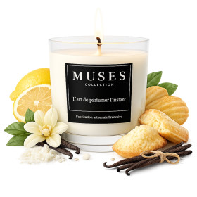 Bougie parfumée Aurore Citronnée 200g