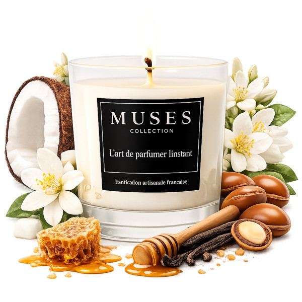 Bougie parfumée Cocon d’Argan 200g