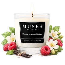 Bougie parfumée Murmure de Framboise 200g