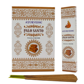 Encens Ayurvedic Palo Santo &ndash; Encens bois&eacute; naturel ambiance zen et relaxation