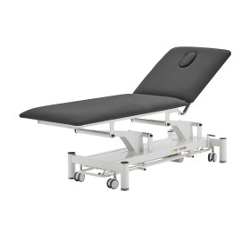 Table de massage &eacute;lectrique Enid Pro Gris - Blanc