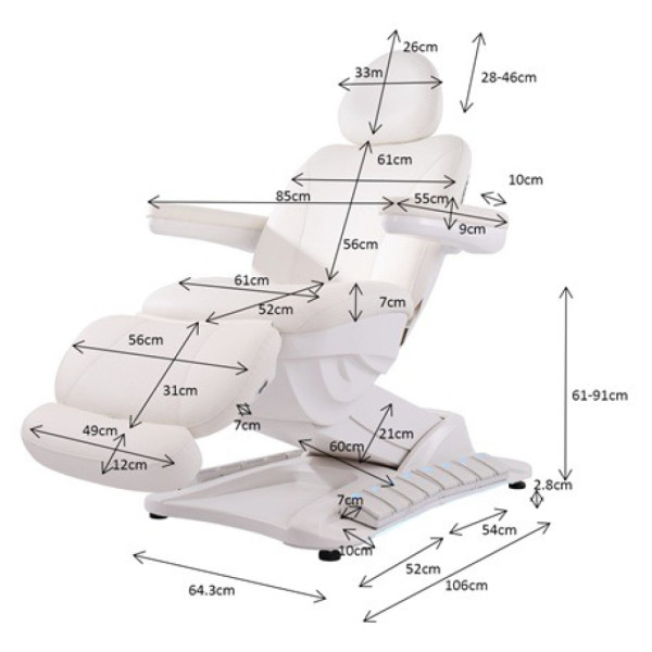 Fauteuil de soins Gir + 4 moteurs