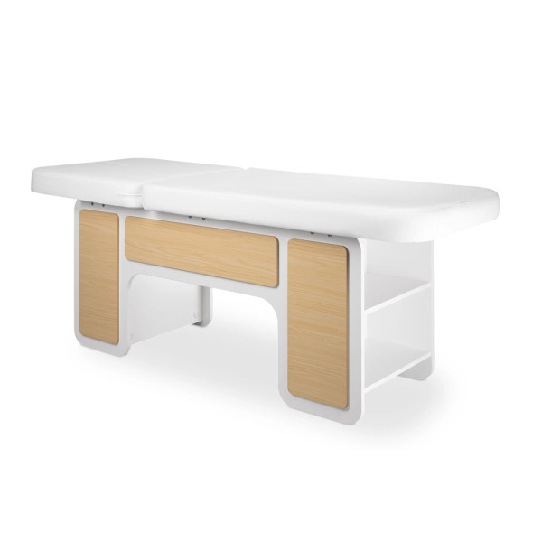Table de massage fixe Indus Blanc