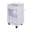 Guéridon Esthétique TOCKY – Meuble Professionnel avec 3 Tiroirs et Grand Espace de Rangement