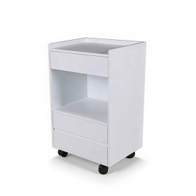 Gu&eacute;ridon Esth&eacute;tique TOCKY &ndash; Meuble Professionnel avec 3 Tiroirs et Grand Espace de Rangement