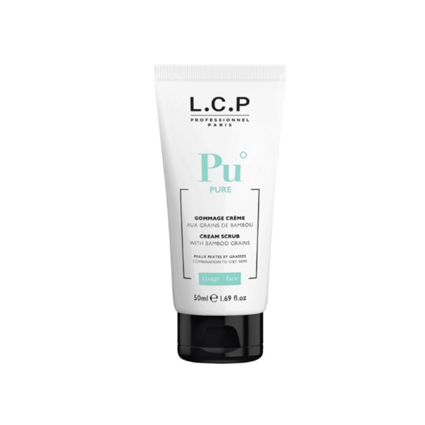Gommage Crème aux Grains de Bambou L.C.P 50 ml – Peaux Mixtes à Grasses