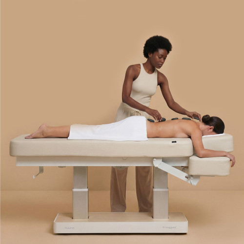 Table de massage électrique Nuuna S4 Pro + Olive - 4 moteurs