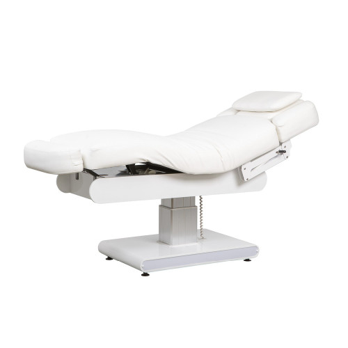 Table de massage électrique Leus Beige 3 moteurs Chauffante – Finition bois