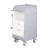Chariot Multifonction Hap+ Gris Clair | MFB Provence