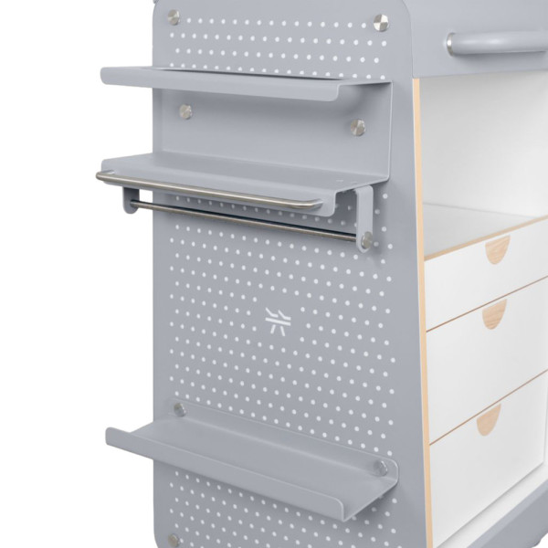 Chariot Multifonction Hap+ Gris Clair | MFB Provence