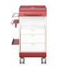 Chariot Multifonction Hap+ Rouge Bordeaux | MFB Provence
