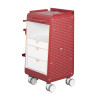 Chariot Multifonction Hap+ Rouge Bordeaux | MFB Provence