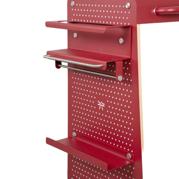 Chariot Multifonction Hap+ Rouge Bordeaux | MFB Provence