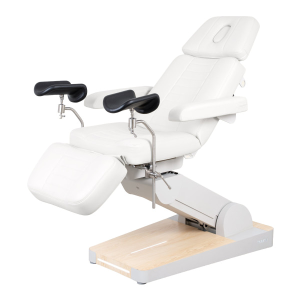 Fauteuil Gynécologie Nuuna B4 GR Blanc 4 Moteurs | MFB Provence